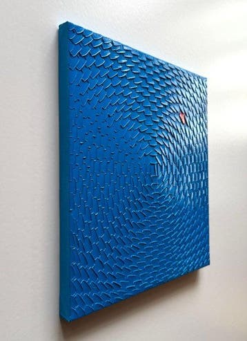 Aykaz Arzumanyan - Rose - 1026 - Abstraction géométrique