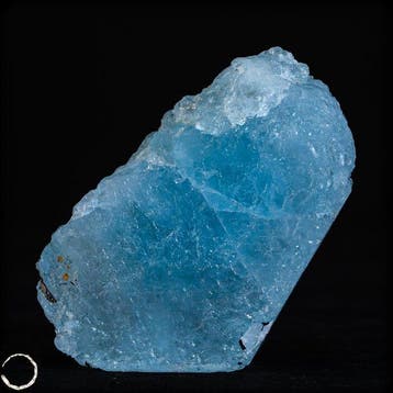 Natuurlijke aquamarijn ruwe kristal – Transparante blauwe