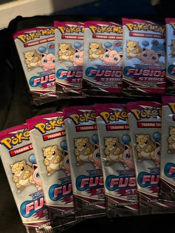 Pokémon - 20 Booster pack - Pokémon Sword&Shield Fusion