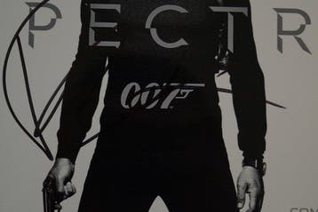 James Bond 007: Spectre - Daniel Craig – Signed Official