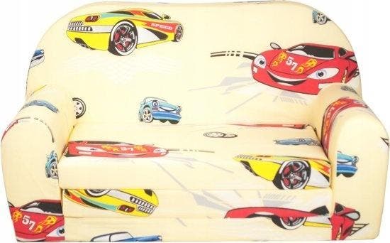 Autos Slaapbank 113cm | Retour deal | Snel weg!, Kinderen en Baby's, Kinderspulletjes, Zo goed als nieuw, Verzenden