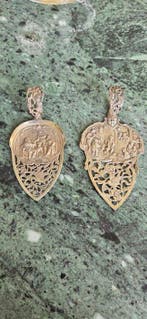Taartschep (2) - .833 zilver - 1920-1930