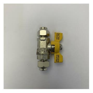 Bieden: DFB05 45 Gas Ball Valve with Compression Fittings -, Ophalen of Verzenden, Nieuw