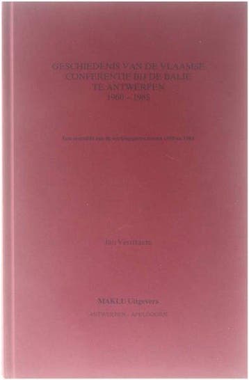 GESCHIEDENIS VAN DE VLAAMSE CONFERE 9789062152773 Verstraete, Boeken, Verzenden, Gelezen, Verstraete