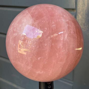 Quartz rose Sphère en quartz rose, de grande taille, AAA,, Collections, Minéraux & Fossiles