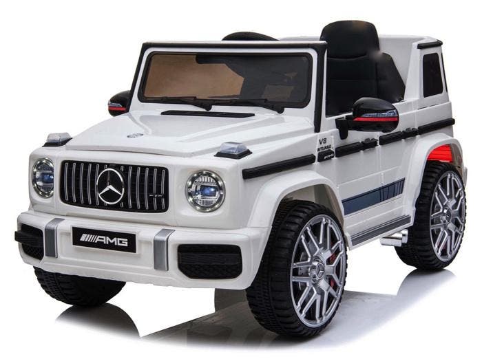 Mercedes G63 AMG, 12 volt kinderauto met Lithium accu, rubbe, Kinderen en Baby's, Speelgoed | Buiten | Accuvoertuigen, Nieuw, Ophalen of Verzenden