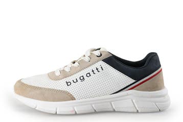 Bugatti Sneakers in maat 43 Wit, Kleding | Heren, Schoenen, Bugatti, Verzenden, Wit, Zo goed als nieuw