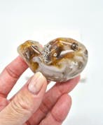 Water agaat - Enhydro Agaat (zie filmpje), Ophalen of Verzenden