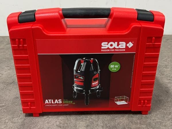 Veiling - Sola lijnlaser Atlas Real Green, Bricolage & Construction, Instruments de mesure