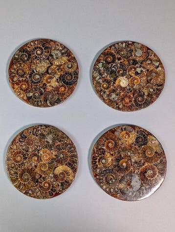 Ensemble de disques décoratifs Ø11 cm fabriqués en