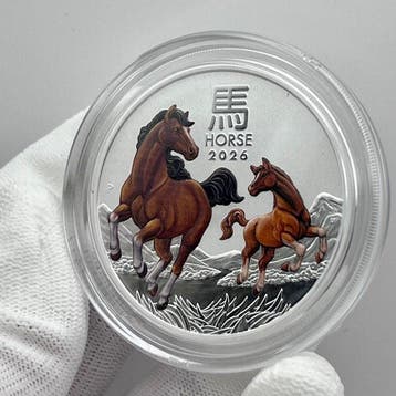 Australie. 2 Dollars 2026 – Lunar III – Year of the Horse –