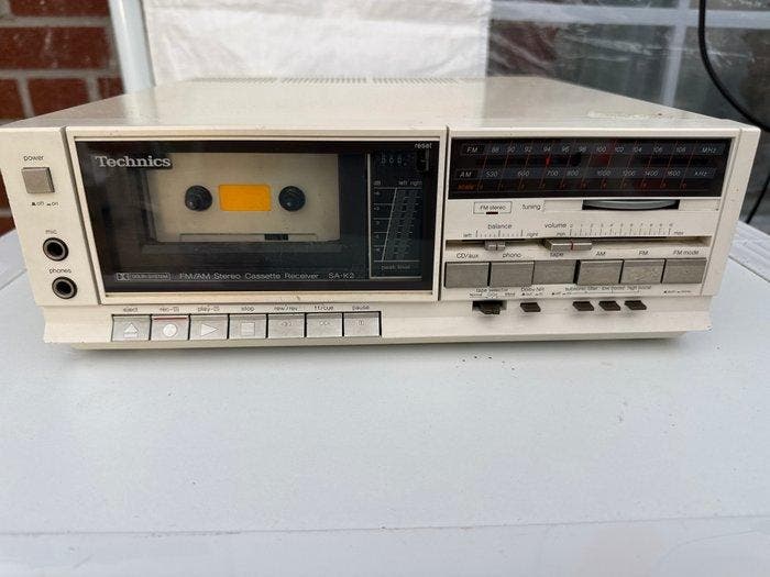 Technics - SA-K2 Audiocassette deck, TV, Hi-fi & Vidéo, Radios