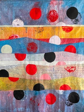 J. DELGALLO - luces del atardecer. XL. ( NO Reserve ), Antiek en Kunst, Kunst | Schilderijen | Modern