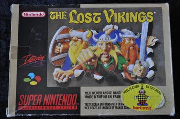 The Lost Vikings Nintendo SNES Boxed PAL, Games en Spelcomputers, Verzenden, Nieuw