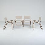 Elam - Gae Aulenti - Stoel - lira - Staal, Textiel