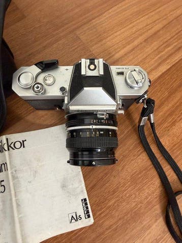 Nikon Nikomat FT2 + nikkor 50mm f2.0 Analoge camera, Nieuw