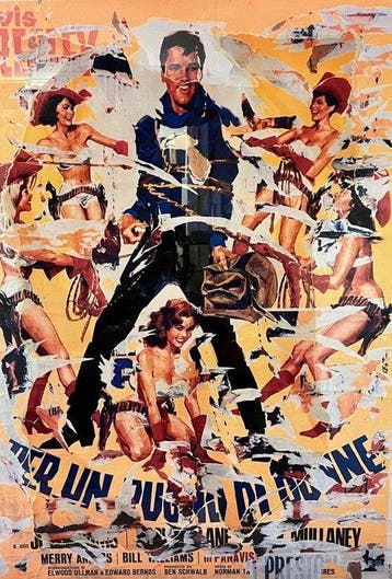 Mimmo Rotella (1918-2006) - Per un pugno di donne