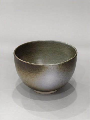 Kutani ware - Matcha bowl with magnolia pattern - Theekom -