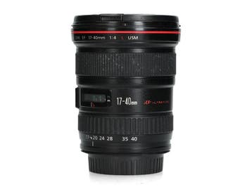 Canon EF 17-40mm f/4 L USM - Zoomlens - 1 jaar garantie, Ophalen of Verzenden
