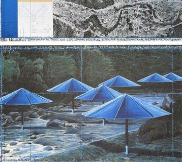 Christo & Jeanne-Claude - The Umbrellas Japan-USA 1991