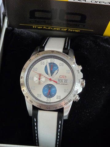 DeLorean Watch Uhr Full Calendar - Back to the Future - 42, Nieuw
