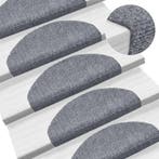 vidaXL Trapmatten Zelfklevend 5 stuks 65x21x4 cm Lichtgrijs, Verzenden