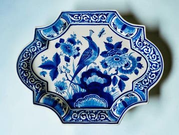 De Porceleyne Fles, Delft - Assiette murale (4) - 1970s -