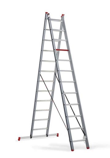Altrex 2-delige reformladder Atlantis 2×12 sporten, Ophalen of Verzenden, Nieuw, Ladder, 4 meter of meer