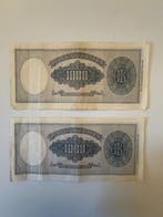 Italie. - 2 x 1000 Lire 1947 - Gigante BI 54B - consecutive