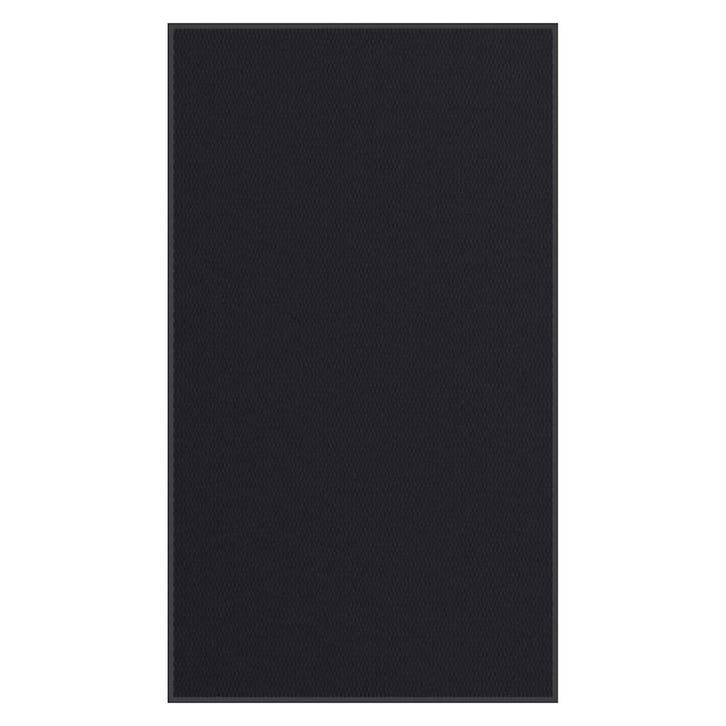 vidaXL Deurmat 115x200 cm zwart, Tuin en Terras, Deurmatten, Nieuw, Verzenden