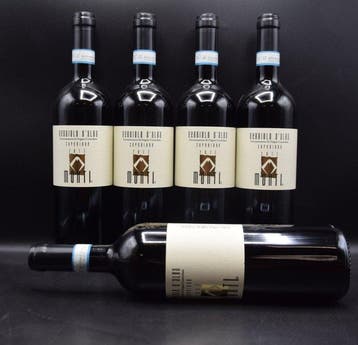 2017 Monti, Nebbiolo dAlba - Piëmont Superiore - 5 Flessen, Nieuw