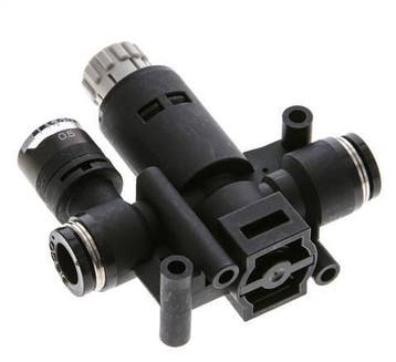 Régulateur de pression pneumatique 8mm avec manomètre, Verzenden, Nieuw