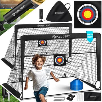 Voetbaldoeltjes - doel en goal set - 2 stuks met bal - met, Verzenden