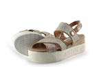 Mustang Sandalen in maat 38 Beige, Verzenden, Beige, Sandalen of Muiltjes, Zo goed als nieuw