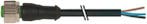 Câble De Capteur Femelle M12 4 Broches PUR 5M Noir -, Verzenden