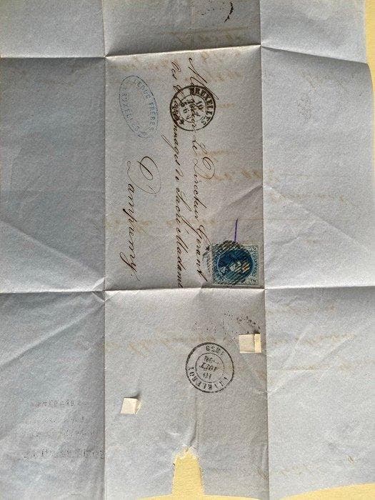 België 1851 - Léopold I nr. 6 tot 20 (COB), Timbres & Monnaies, Timbres | Europe | Belgique
