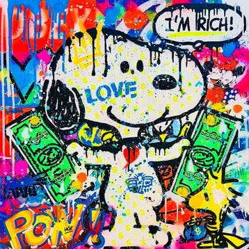 HÖK (1984) - Snoopy Being Rich Just For One Day - Square