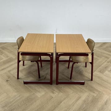 complete schoolset (rode stip) Presikhaaf 10x tafel + 10x