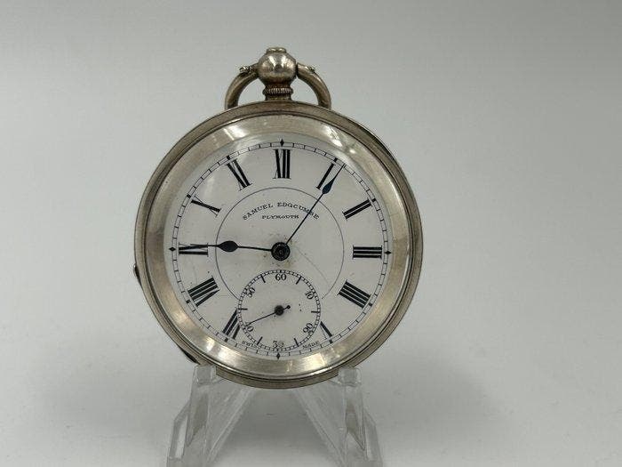 Samuel Edgcumbe Plymouth - Sterling zilveren (925) vest, Bijoux, Sacs & Beauté, Montres | Hommes