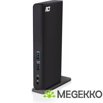 ACT USB-C of USB-A Dual Monitor Docking Station, Verzenden, Nieuw
