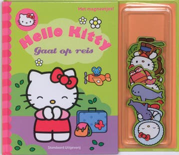 Hello Kitty Gaat op reis magneetboekje / Hello Kitty, Boeken, Verzenden, Zo goed als nieuw