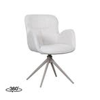 Stoel Lasse | Naturel | Canyon | Taupe Metalen Frame | 2, Verzenden, Nieuw in verpakking