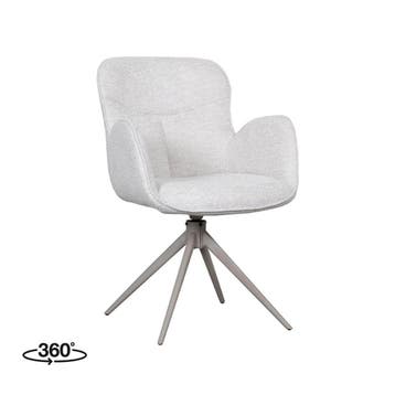 Stoel Lasse | Naturel | Canyon | Taupe Metalen Frame | 2, Verzenden, Nieuw in verpakking