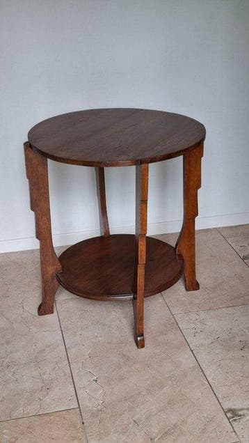 Amsterdsmse school - Table dappoint - bois de chêne