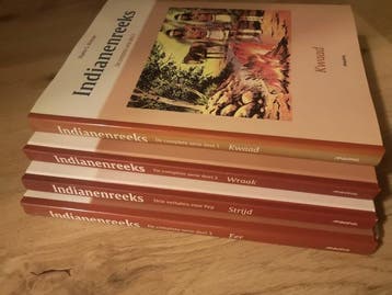 Indianen reeks 0 t/m 3 - Complete reeks HC - 4 Album -, Nieuw
