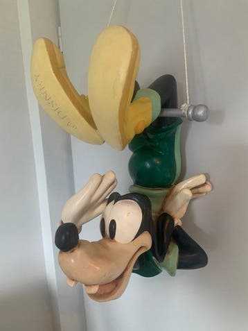 Disney - Goofy aan de trapeze / Dingo on trapeze - 1 Statue, Nieuw