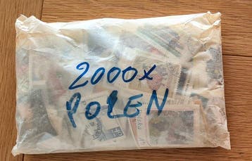 Polen - b629) + Roemenie en .... meer dan 6000 postzegels op, Gestempeld