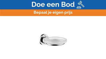 Bieden: Hansgrohe Axor 41733000 Soap Dish Chrome, Ophalen of Verzenden