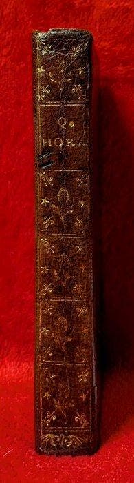 [BLAEU PRINTING] Quintus Horatius Flaccus - [RED MOROCCO