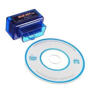 ELM327 ELM 327 OBD2 uitlezen scanner auto BLUETOOTH + CD, Auto diversen, Verzenden, Nieuw